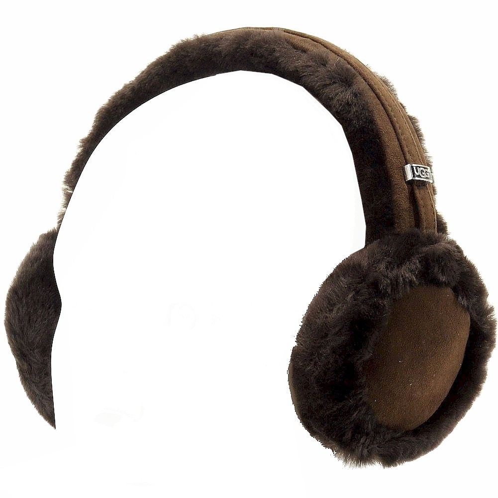 Ugg Women's Wired Audio Shearling Leather Earmuff eBay